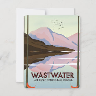 district du lac de Wastwater angleterre
