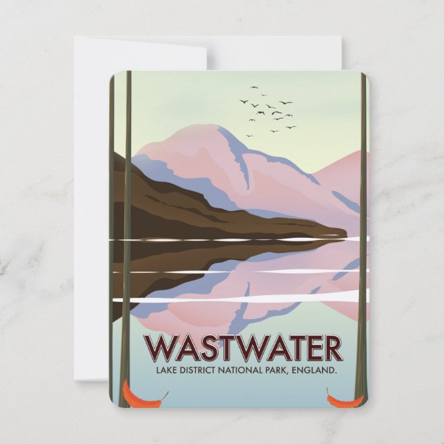 district du lac de Wastwater angleterre (Devant)
