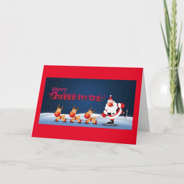 DITES-LE À TOUTES LES CARTES DE VACANCES "MERRY NO (Devant)