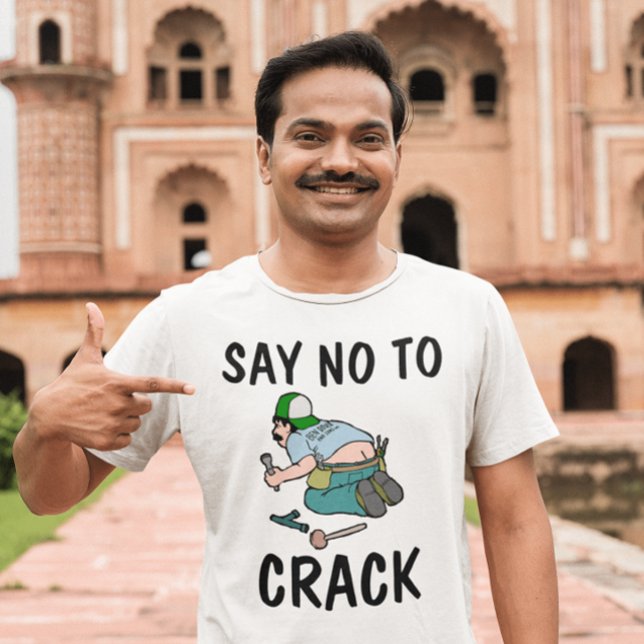 DITES NON AU CRACK, FEU de plombier, T-Shirts rigo (Créateur téléchargé)