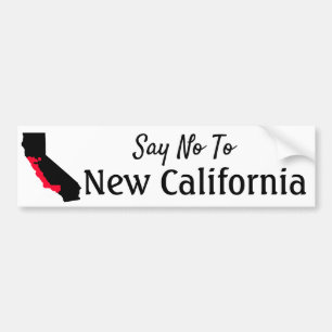 Dites Non Au Nouveau Sticker De Bumper En Californ