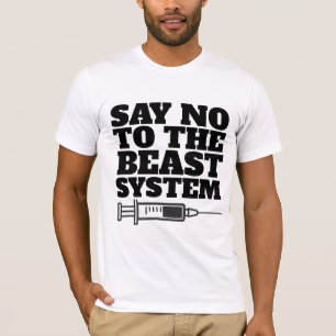 DITES NON AU SYSTÈME BEST CHRÉTIEN T-SHIRTS