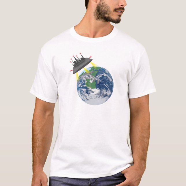 Dites non au T-shirt étranger de réfugiés (Devant)