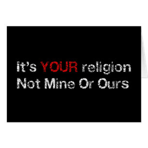 Dites non aux cultes de Dieu