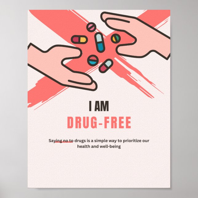 Dites Non Aux Posters De Drogues (Devant)