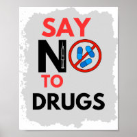 Dites Non Aux Posters De Drogues