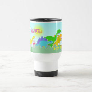 Dites Rawr ! Dinosaures de nouveau à la tasse de