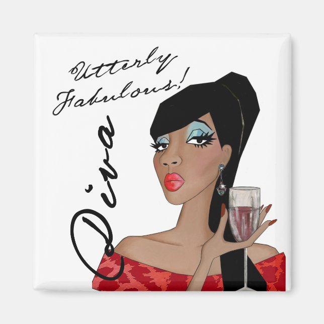 Diva absolument fabuleux d'un aimant (Devant)