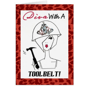 Diva Avec Une Ceinture À Outil / Portant Des Stile