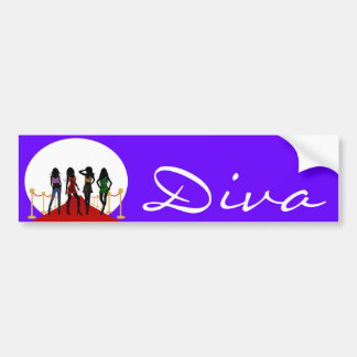 Diva Fashion Girls sur Sticker pare-chocs de tapis