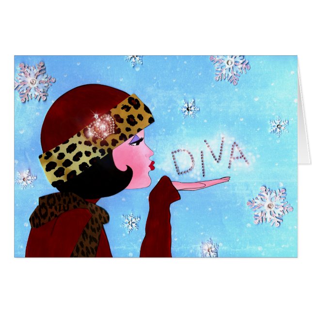 Diva "Hiver Magique" (Devant horizontal)