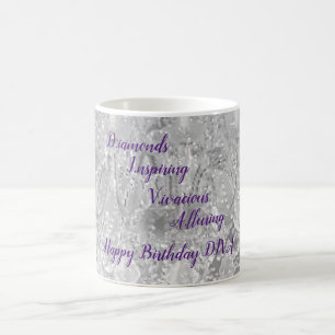 DIVA Life Lights Joyeux Anniversaire classique Mug