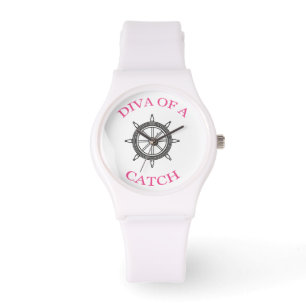 "Diva of a Catch" montre à poignet nautique