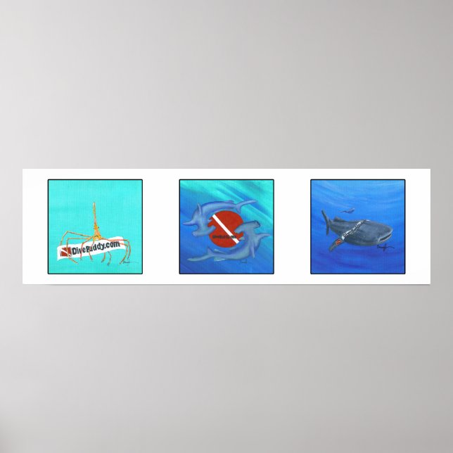 DiveBuddy.com Affiche (Devant)
