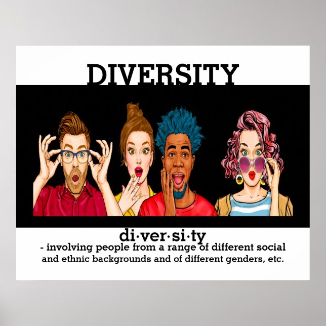 DIVERSITÉ 2 - Affiche de vocabulaire (Devant)