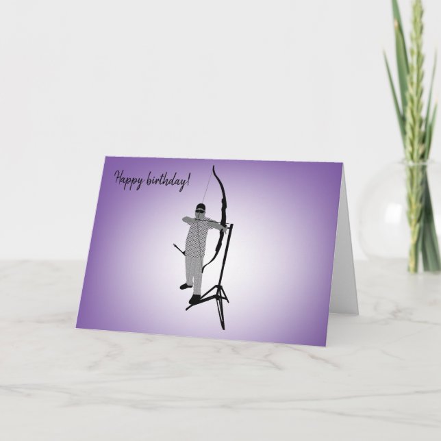 Diversité Designs Boy Curvy Archer Carte (Devant)