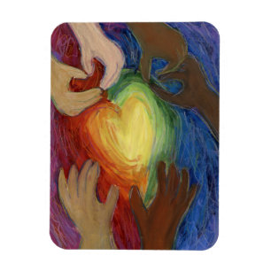 Diversité, équité et inclusion (DEI) Fridge Magnet