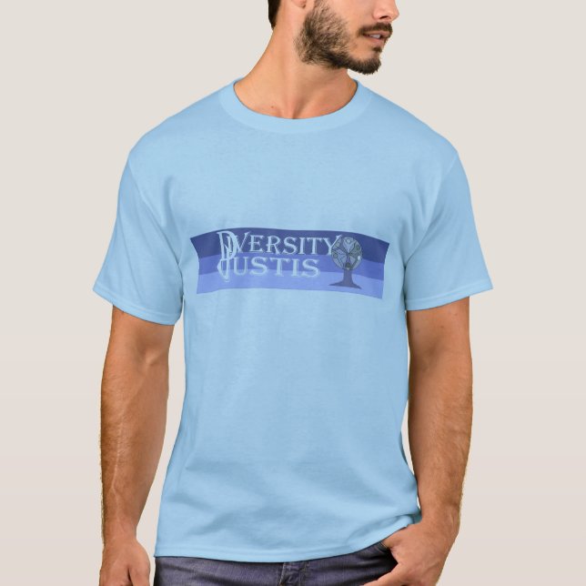 Diversité JusteEst Logo T-shirt (Devant)