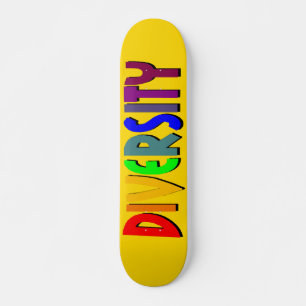 Diversity (Yellow Gold) Skateboard