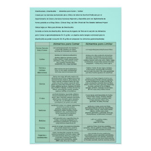 Diverticulite & Diverticulose - Affiche espagnole