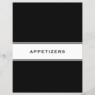 Divider chapitre livre de recettes Entrées
