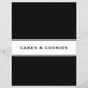 Divider chapitre livre de recettes Gâteaux et co