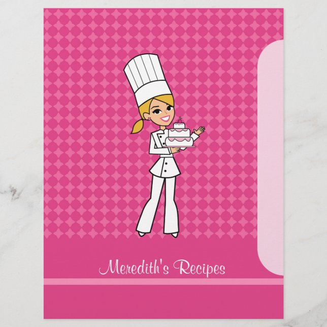 Divider de chapitre pour le Classeur de recette (Devant)