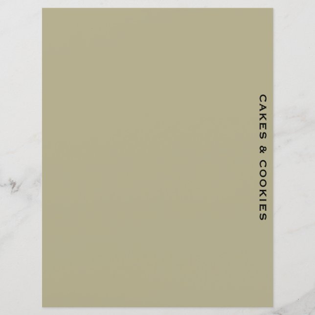 Divider de recette | Gâteau et biscuit | Simple Sa (Devant)