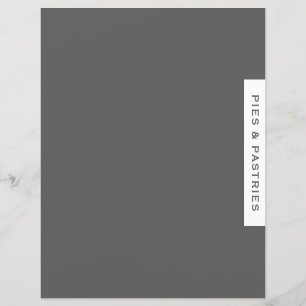 Divider de recette   Tarte et pâtisserie   Gris et