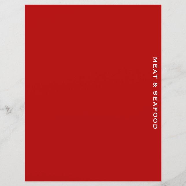 Divider de recette | Viande et fruits de mer | Rou (Devant)