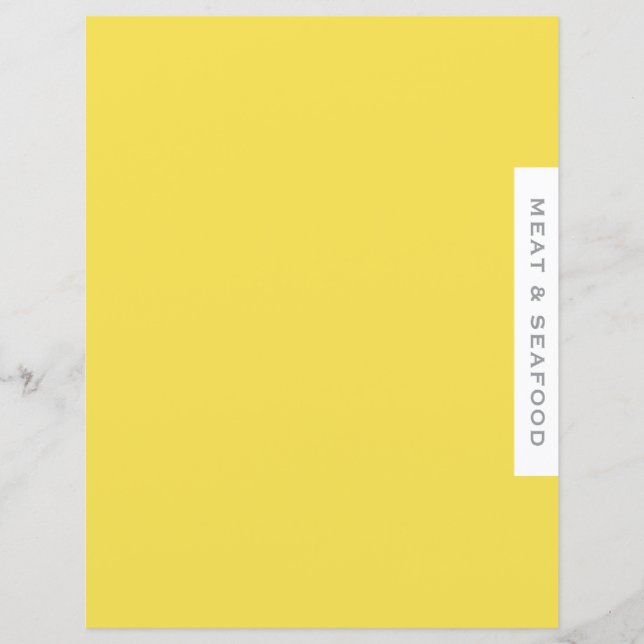 Divider de recette | Viande et fruits de mer | Sim (Devant)