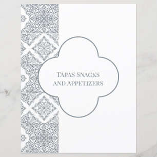 Divider Page for Grey Spanish Tile Classeur