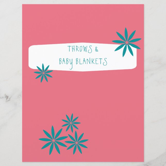 Divider rose - Classeur de Tricot Yarnaholic Insér (Devant)