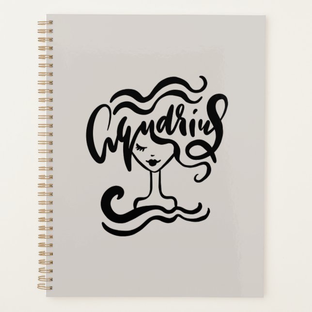 Divine Aquarius Planner (Devant)