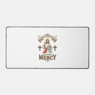 Divine Mercy Jésus Gravure Vintage Chemise Religie