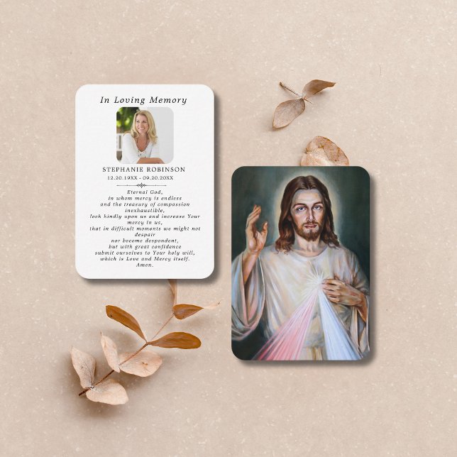 Divine Miséricorde Catholique Jésus - Carte de pri (Créateur téléchargé)