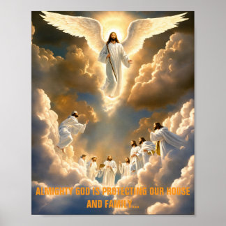 Divine Protection Poster – With God's Power