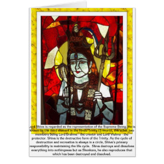 Divinité de seigneur Shiva de trinité indoue