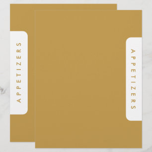 Diviseur de recettes Houndstooth / Entrées / Perso