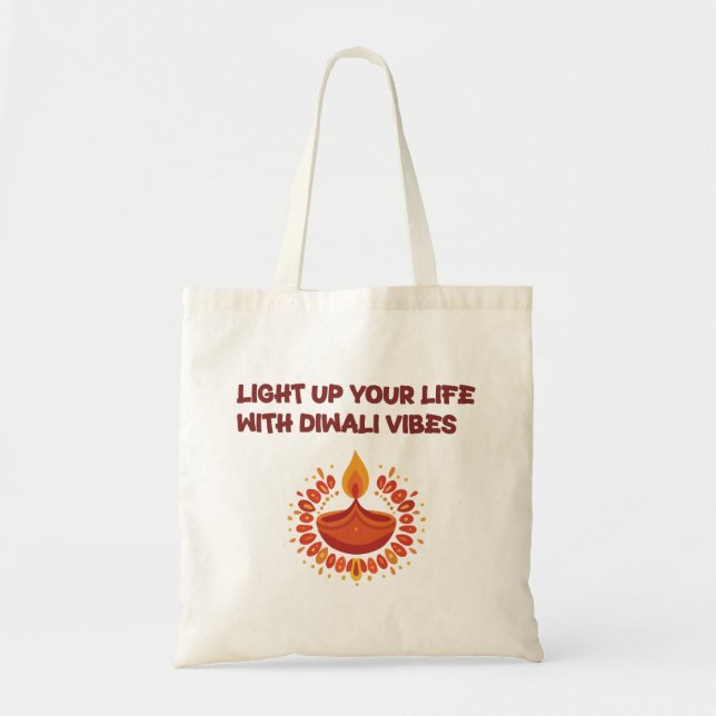 Diwali Glow - festive tote bag  (Devant)