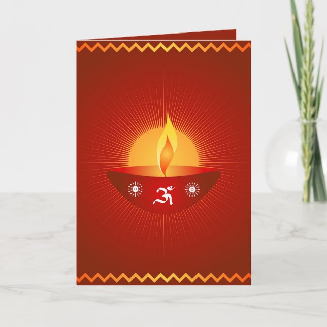 Diwali heureux - carte (Devant)