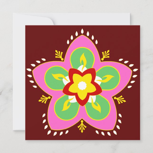 diwali rangoli (Devant)