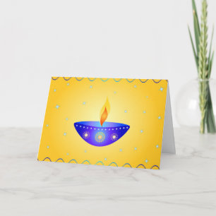 Diwali souhaite - Carte