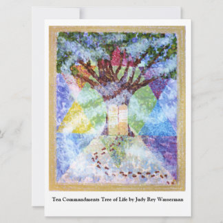Dix commandements Arbre de vie - Judy Rey Wasserma