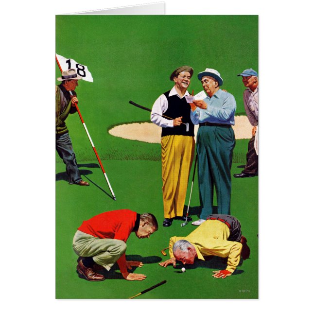 Dix-huitième trou (Devant)