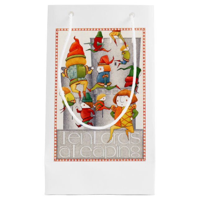 DIX LORDS UN PETIT Sac Cadeau LEAPAPING (Devant)