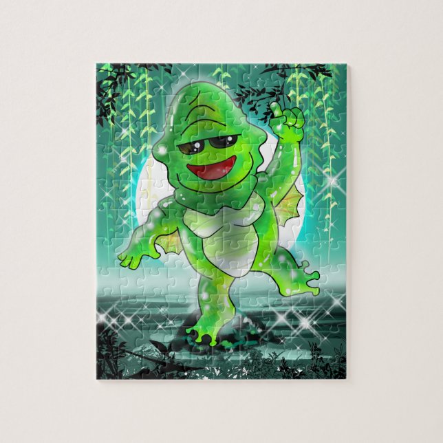 Dix petits monstres : Carl the Creature Puzzle (Vertical)