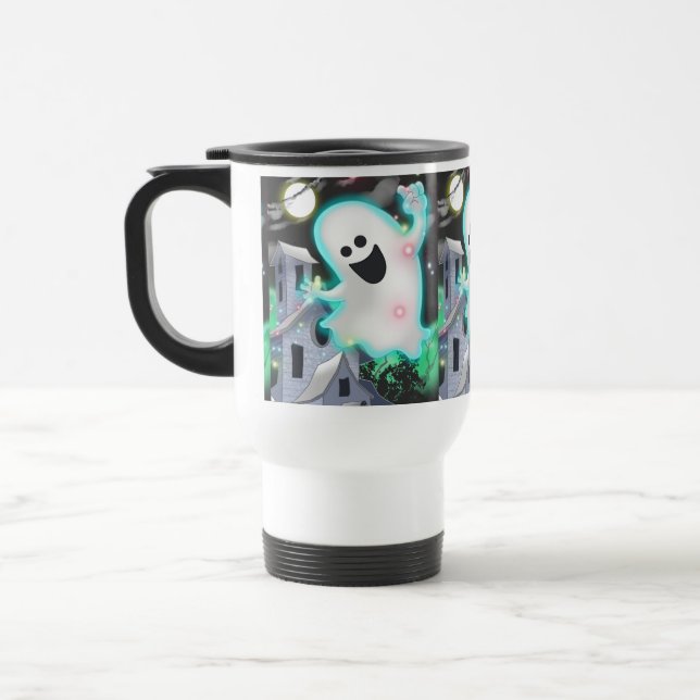 Dix petits monstres : Gabbie la Mug de voyage fant (Gauche)