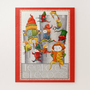 DIX SEIGNEURS QUI SAUTENT Puzzle 16x20 Grandes Piè