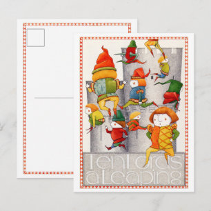 DIX SEIGNEURS SAUTANT Carte postale